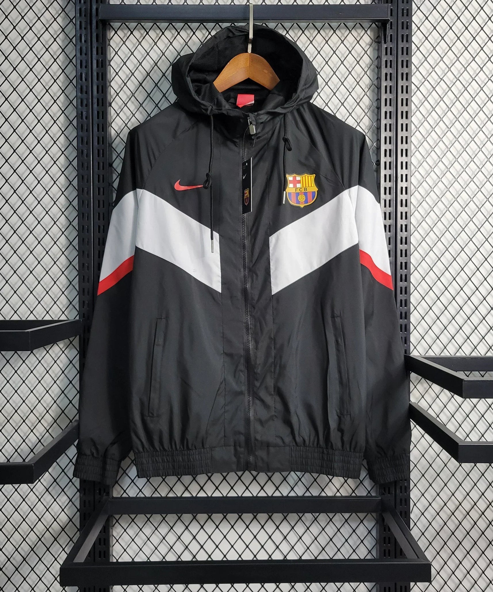 Veste Coupe-Vent Barcelona 23/24 - Noire