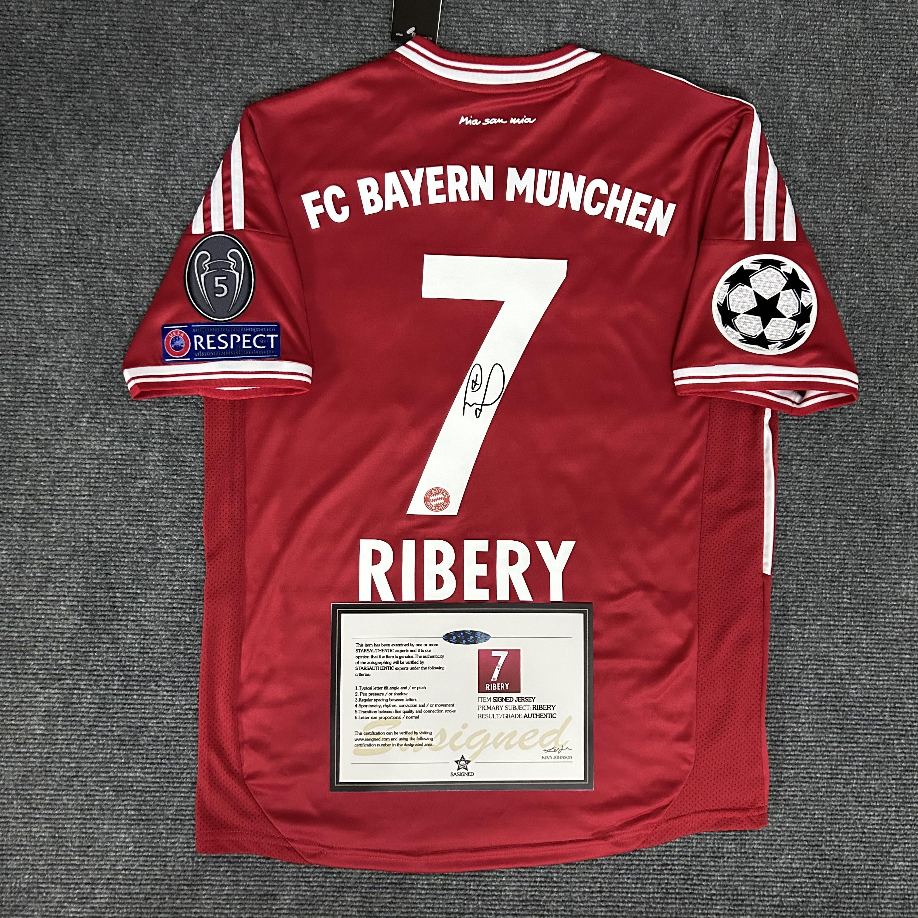 Bayern Munchen "Ribery" Signed Shirt