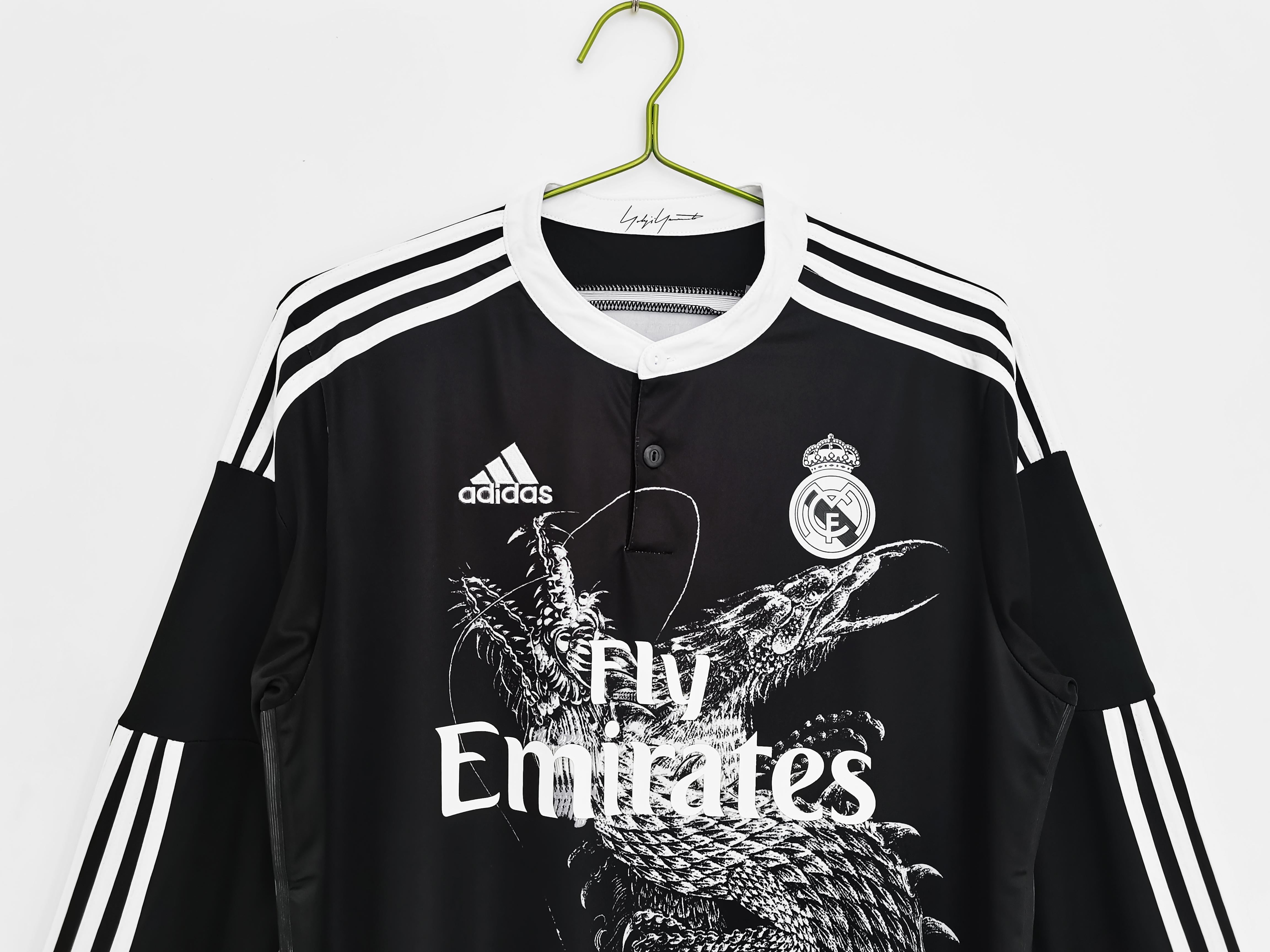 Real Madrid 2014-2015 Troisième Maillot Manches Longues Rétro