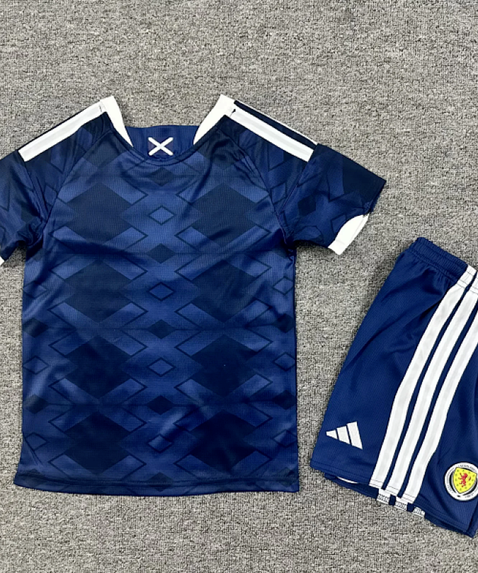 Kids Scotland 2026 World cup Home Kit