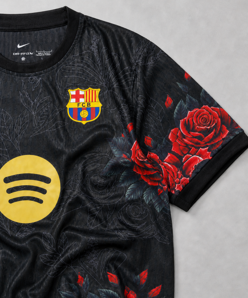 FC Barcelona " FLOWERS " Special Jersey