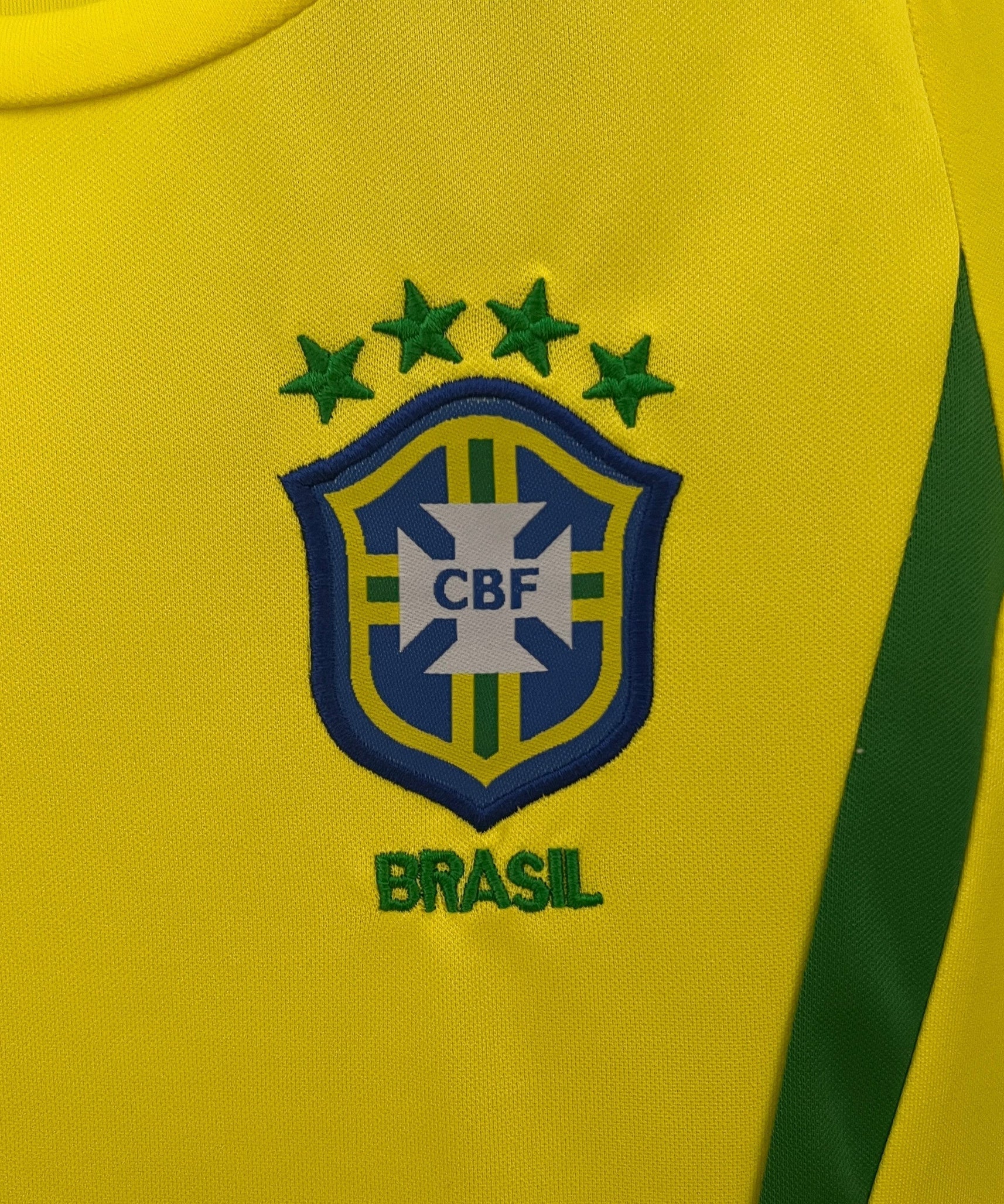 Brazil 2002 Home Jersey Kids