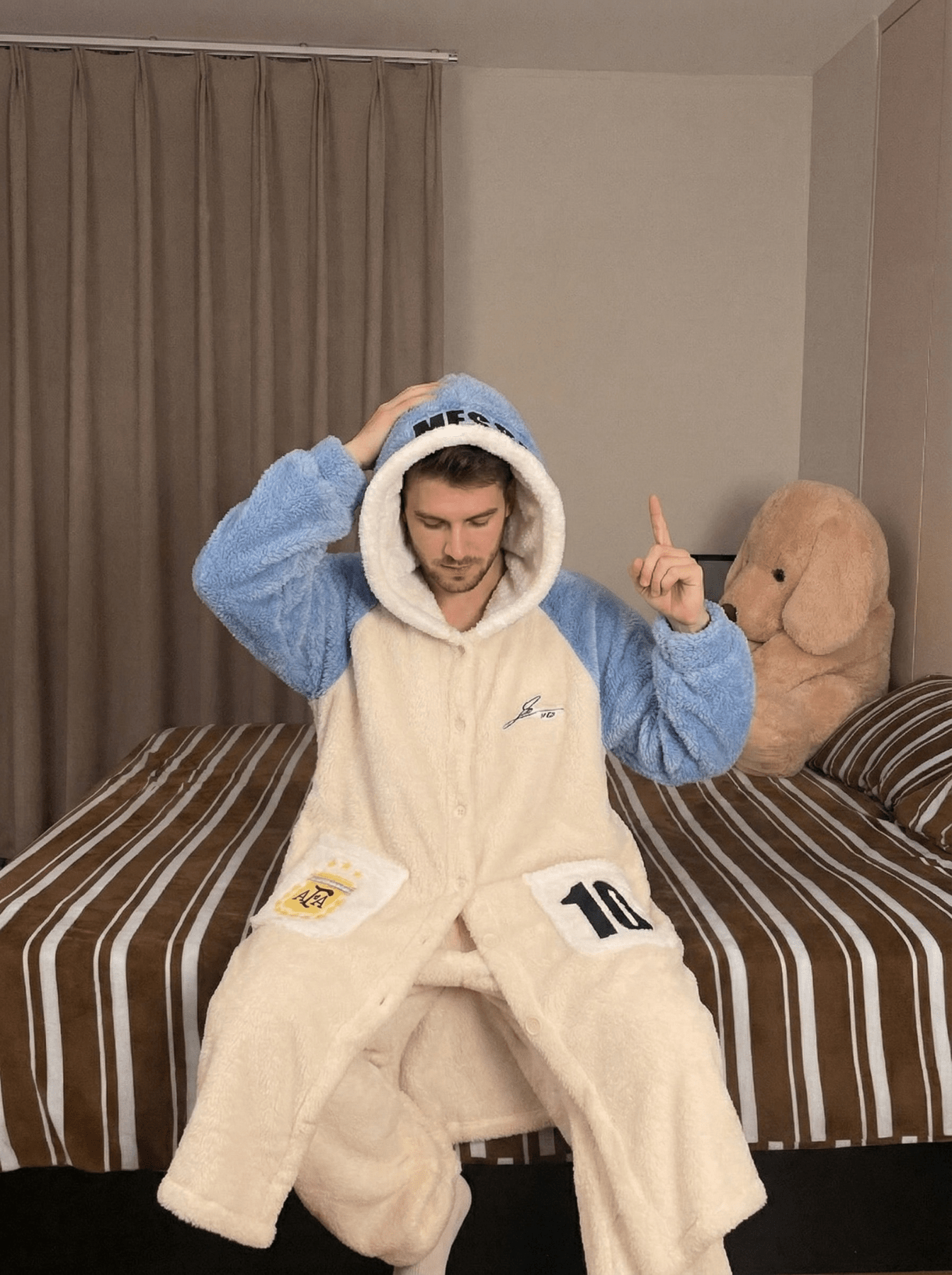 Messi X Argentine Pyjama d'Hiver
