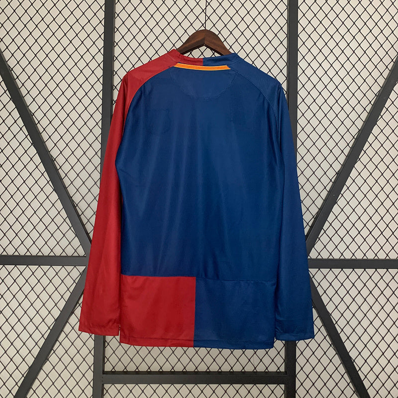 Barcelona 2008-09 Home Retro Long Sleeve