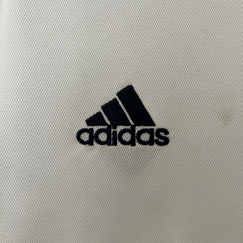 Maillot rétro domicile manches longues Real Madrid 00-01