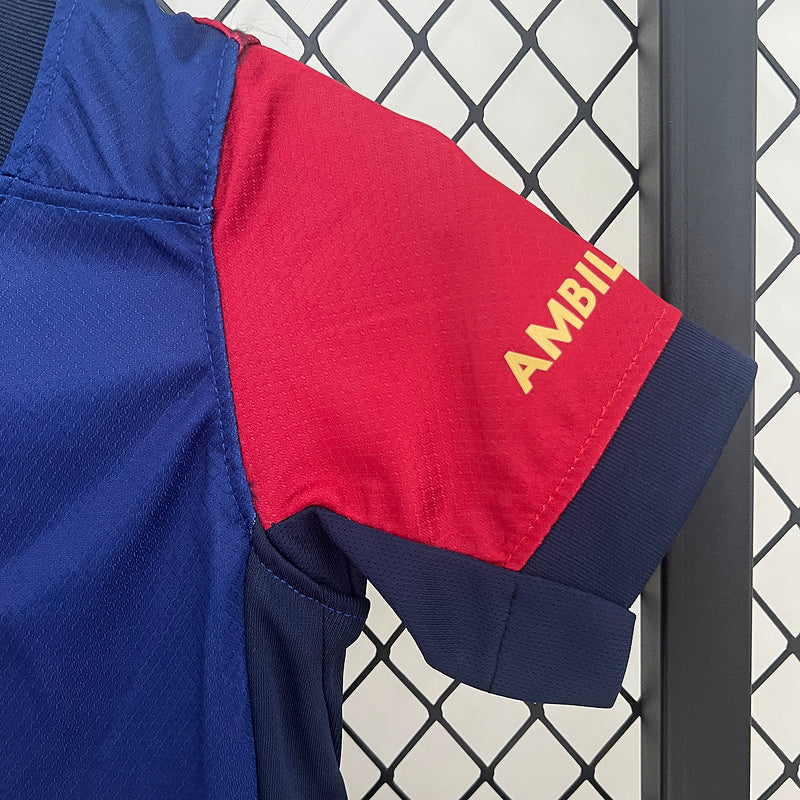Barcelona 24-25 Home Kids Jersey