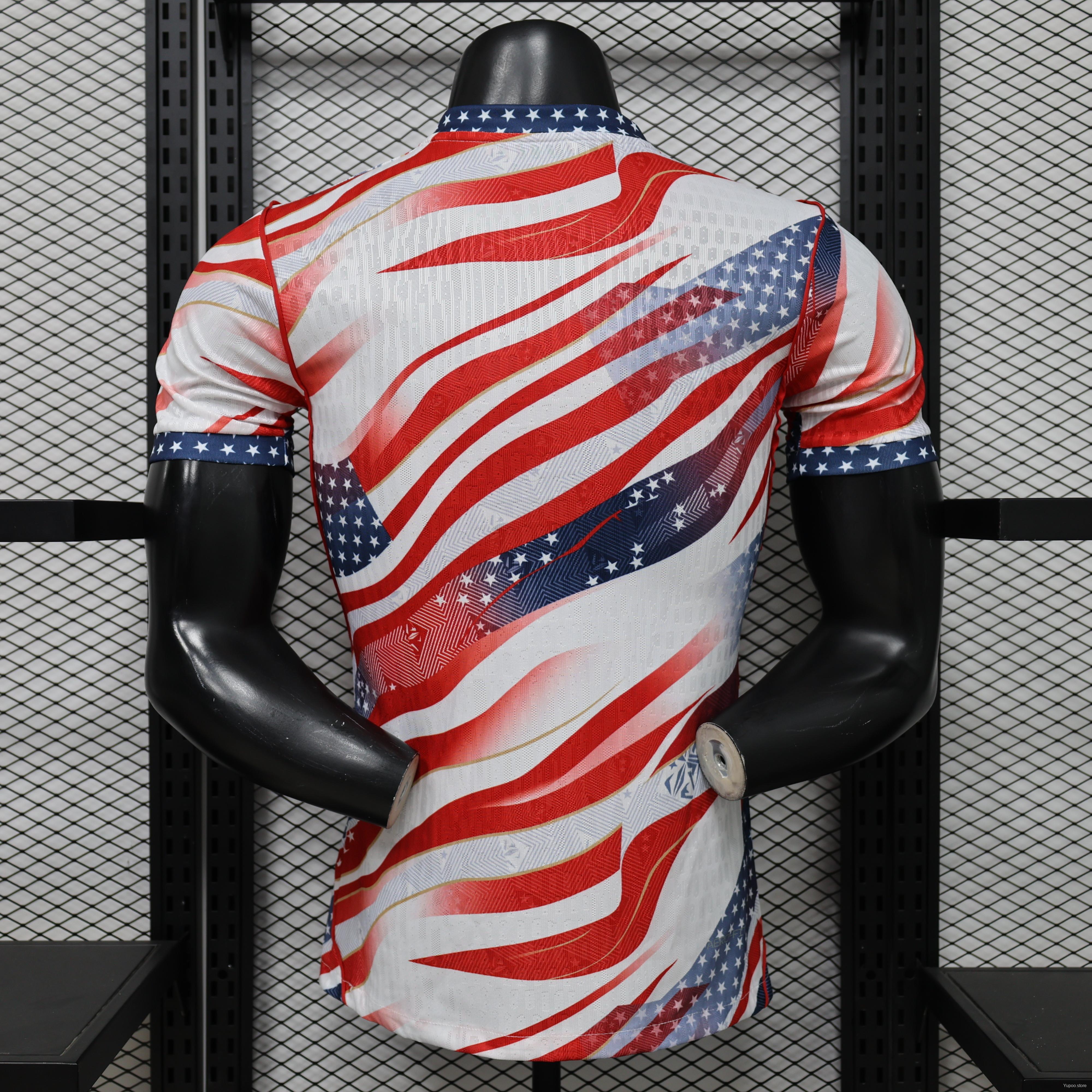 Maillot domicile édition spéciale USA 2026 imprimé drapeau américain