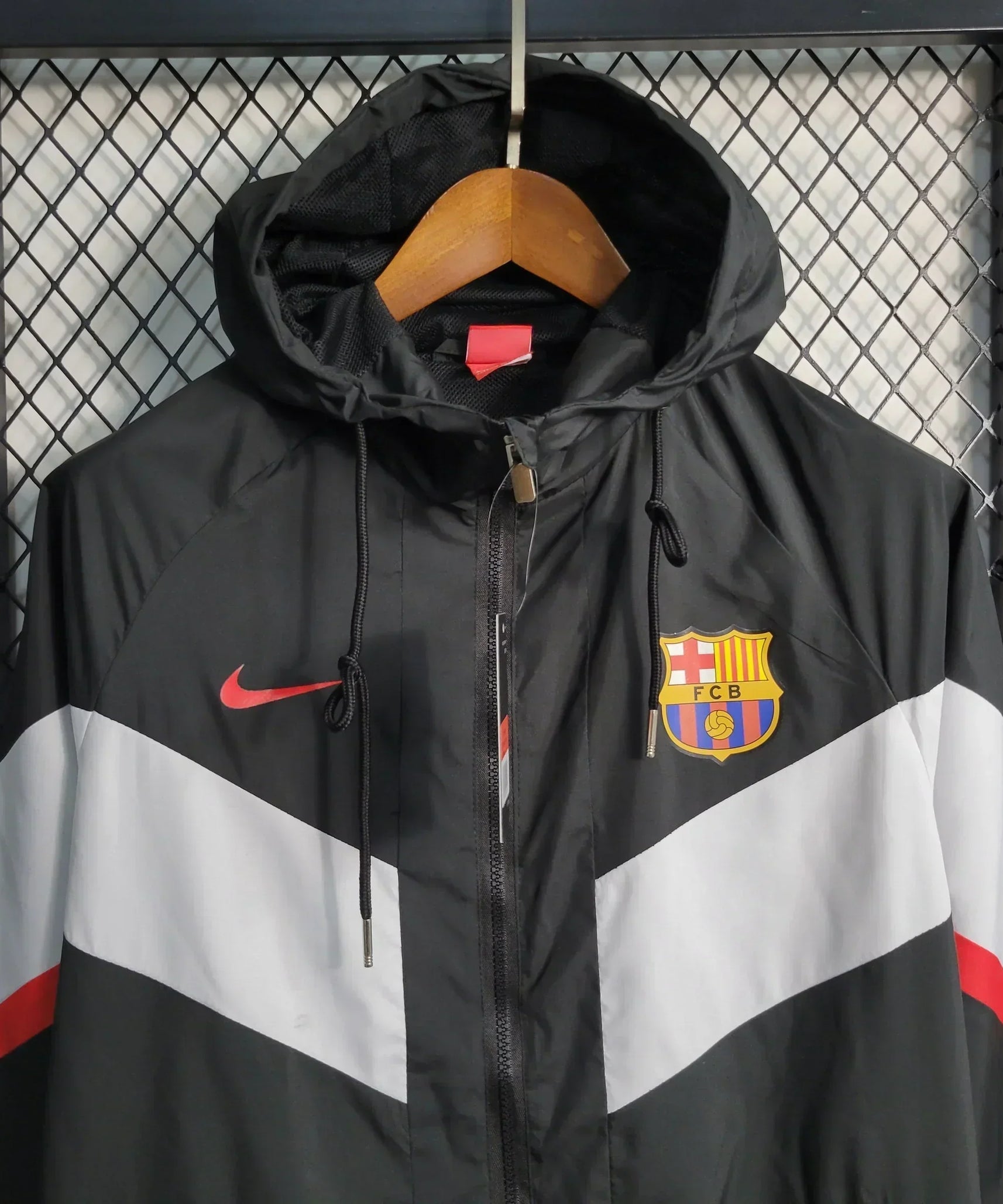 Veste Coupe-Vent Barcelona 23/24 - Noire