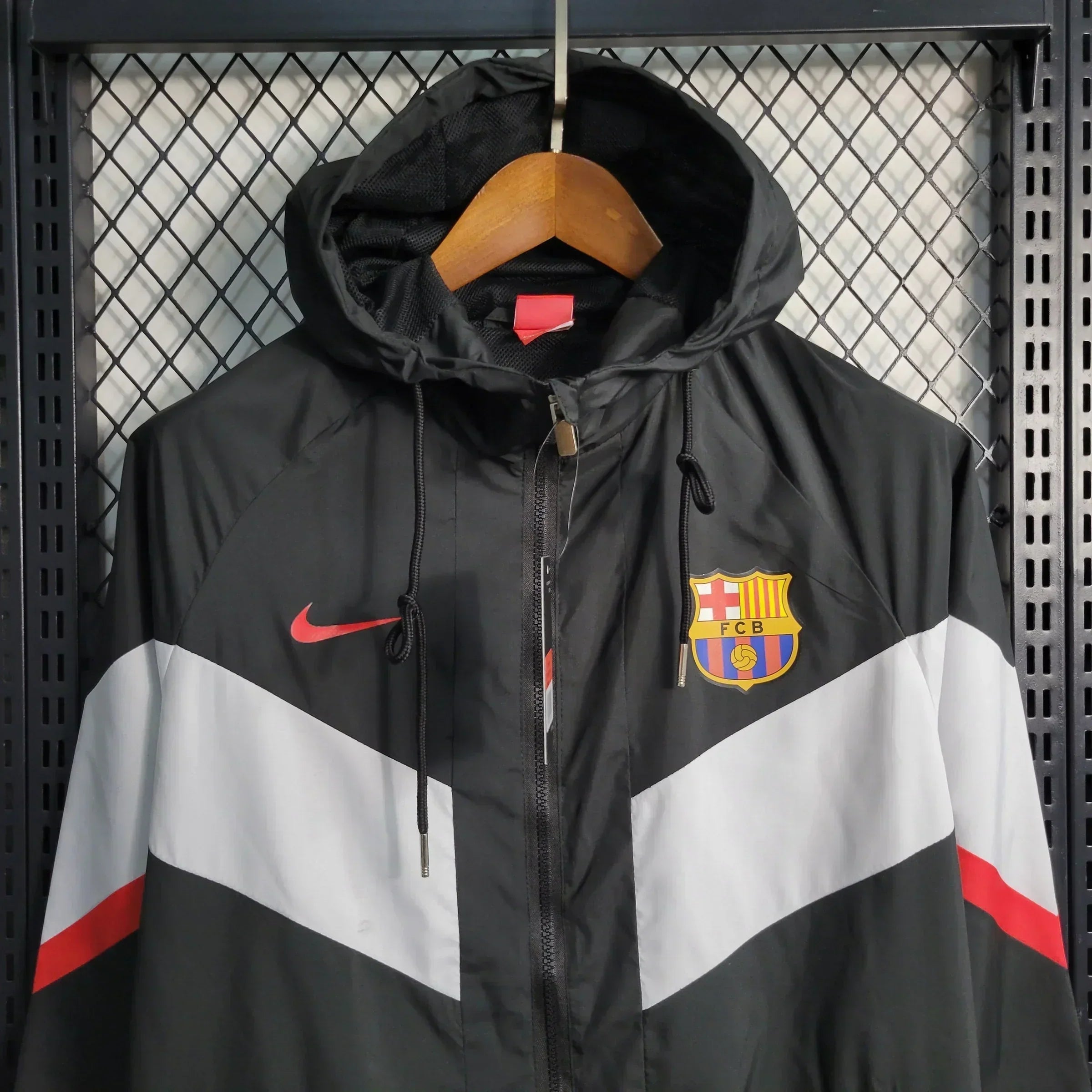 Veste Coupe-Vent Barcelona 23/24 - Noire
