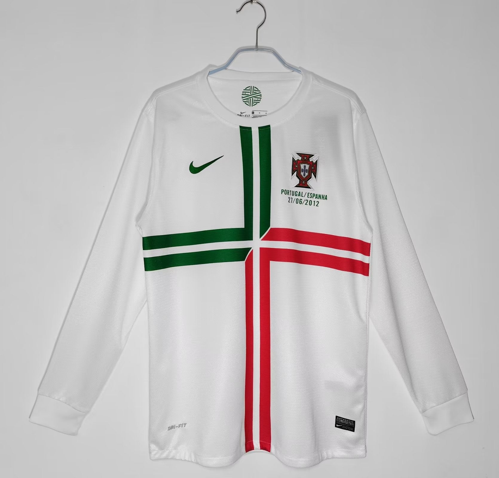 Maillot Extérieur Manches Longues Portugal 2012-2013