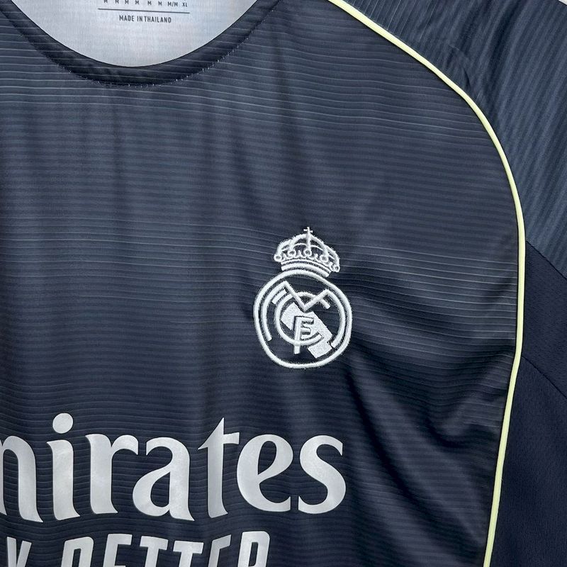 Maillot extérieur manches longues Real Madrid 25-26