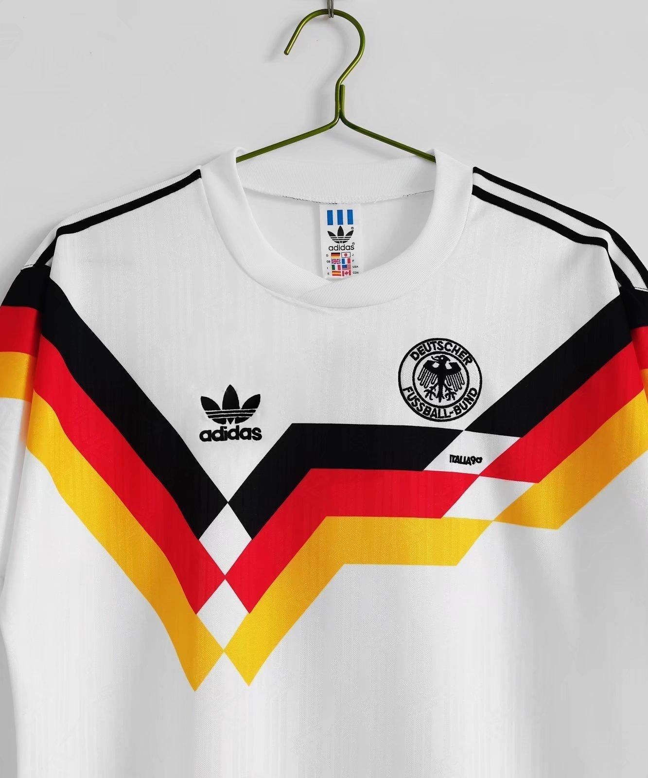 Allemagne Tenue Rétro Domicile 1990