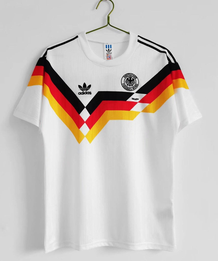 Allemagne Tenue Rétro Domicile 1990
