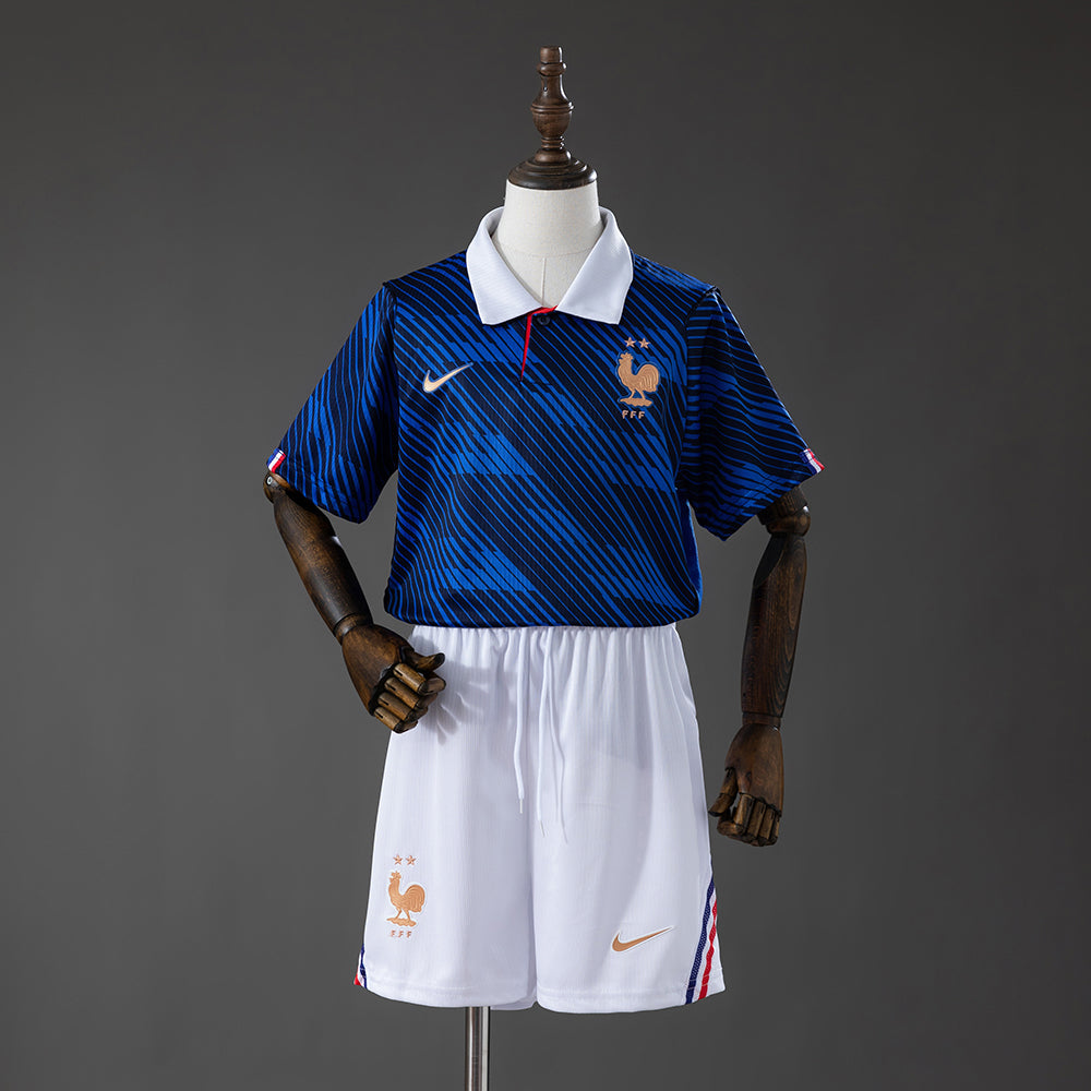France Home Kids World Cup 2026 Kits