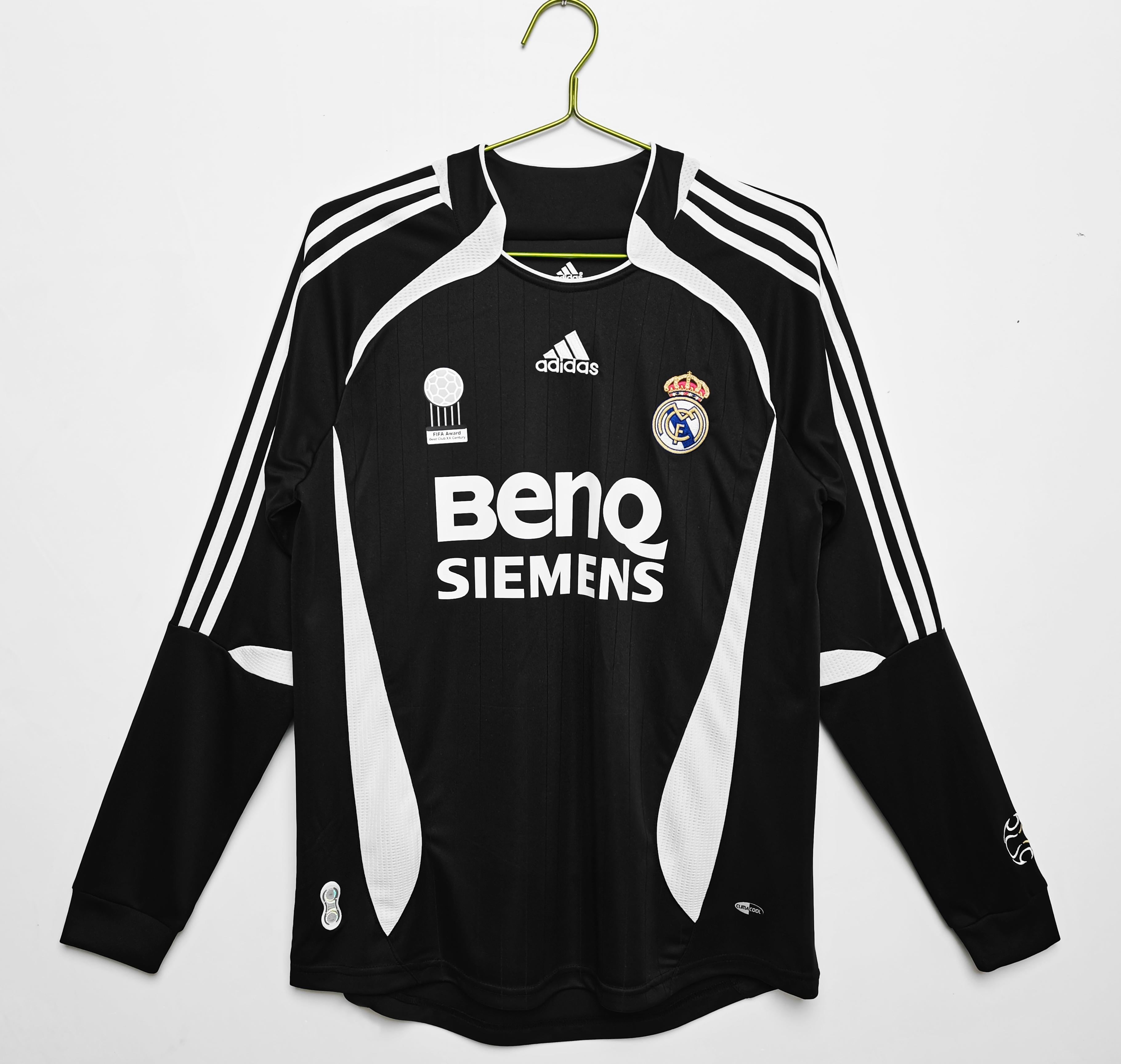 Real Madrid 2006-2007 Maillot Extérieur Manches Longues