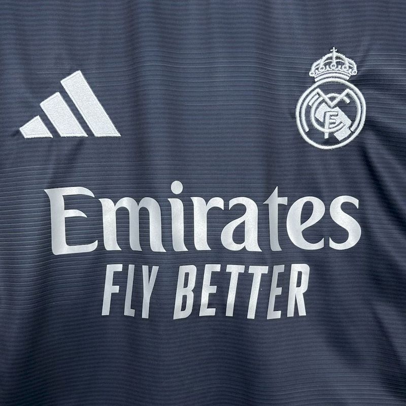 Maillot extérieur manches longues Real Madrid 25-26