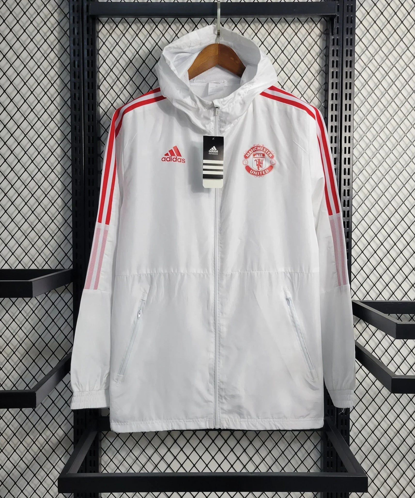 Manchester United Windbreaker Jacket 23/24 - White