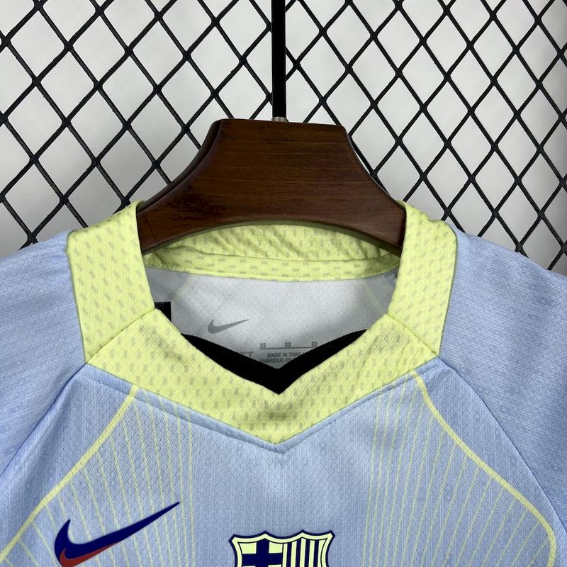 Maillot enfant bleu édition spéciale Barcelone 25-26