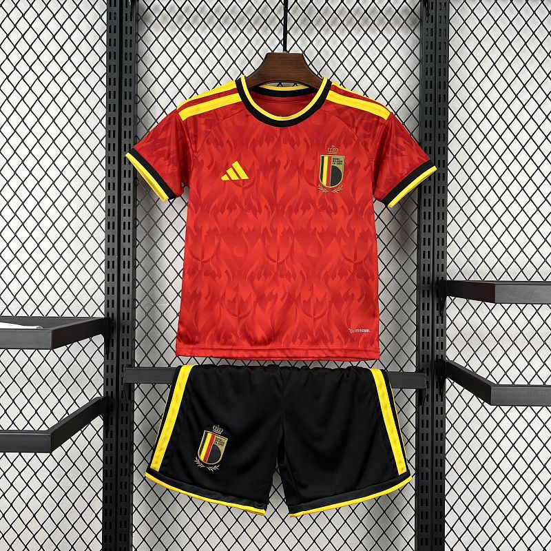 Belgium Home Kids World Cup 2026 Kits