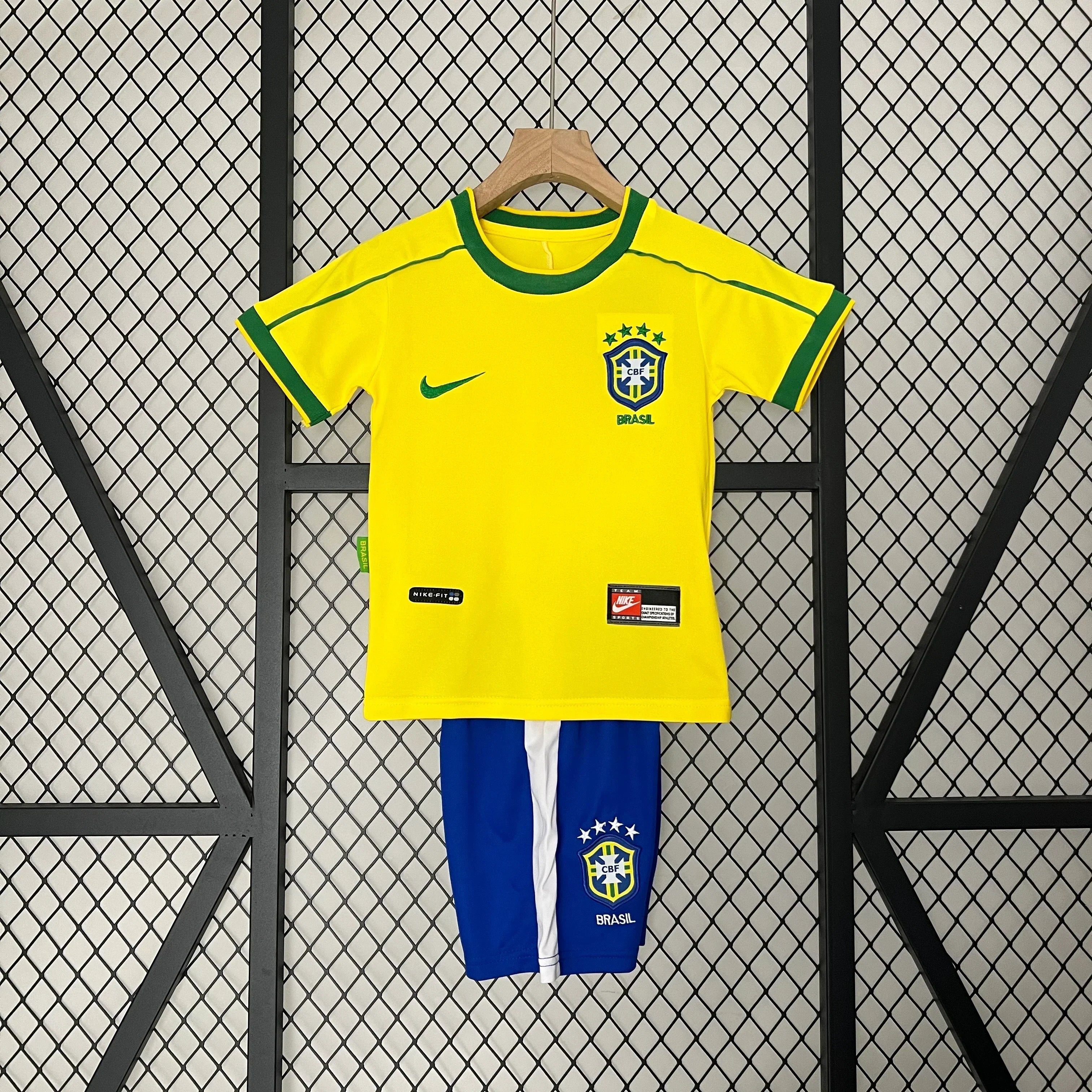 Maillot domicile Brésil 1988 Enfants