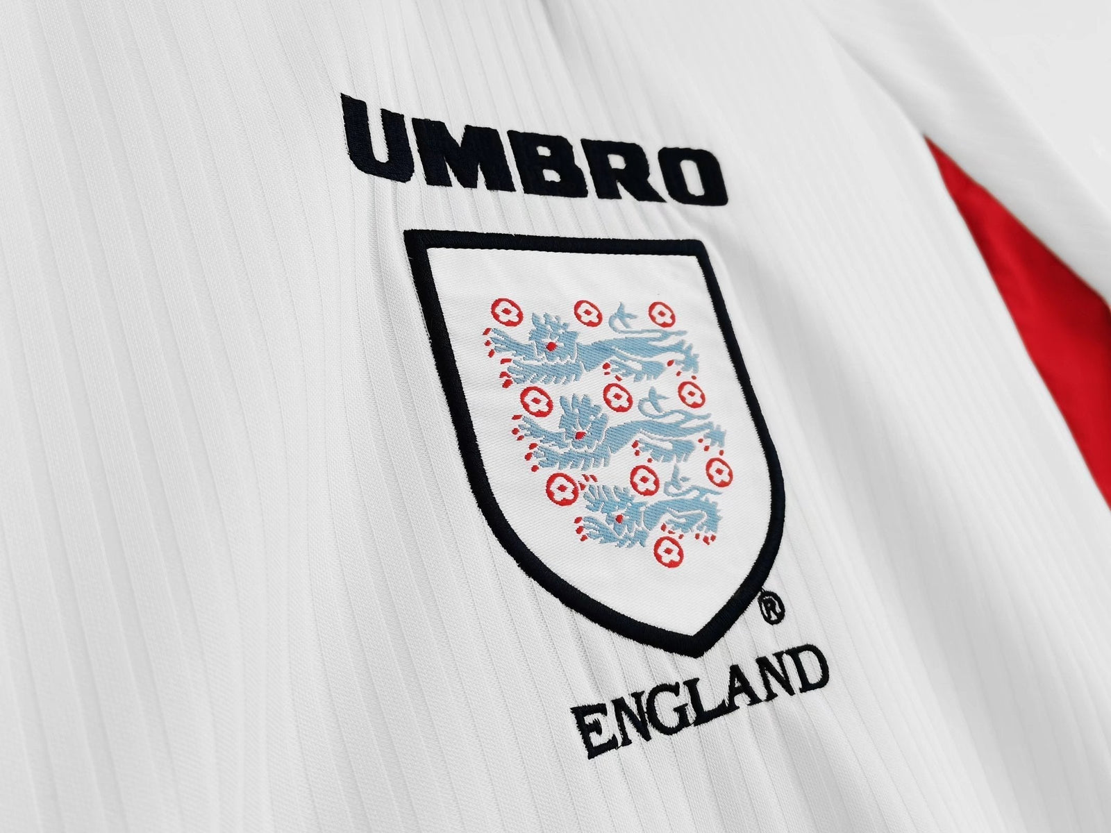 Angleterre 1988-1989 Maillot Domicile Manches Longues