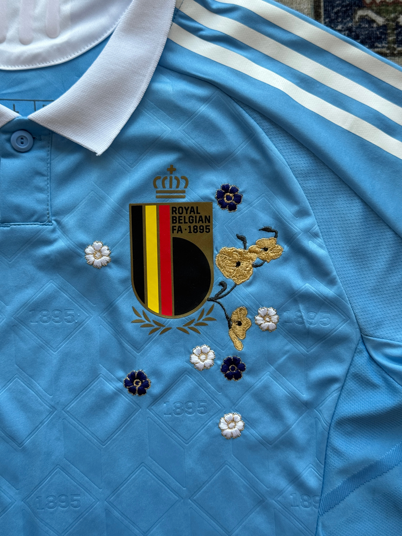 Belgium Embroideredd jersey 2024/2025