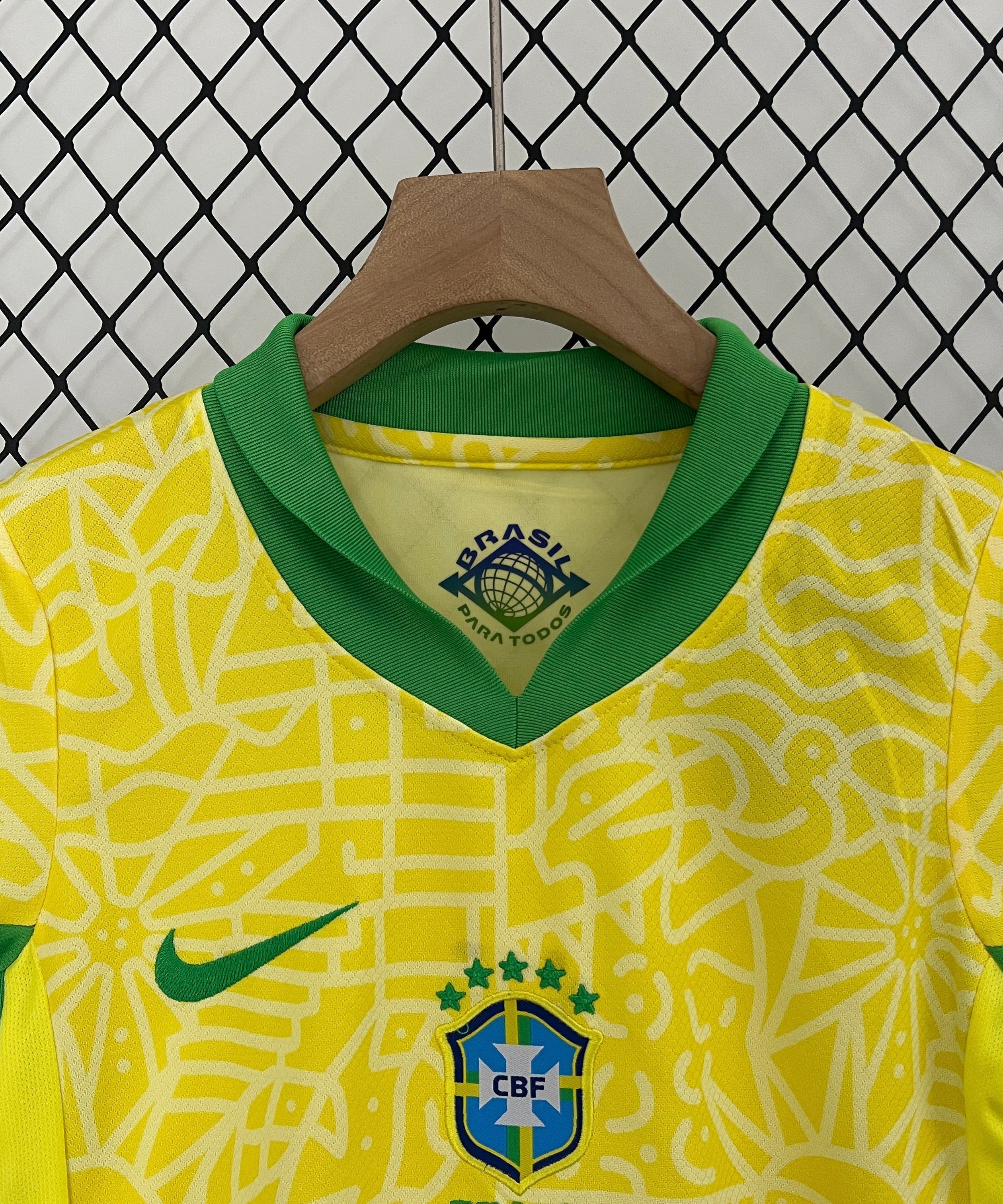 Maillot domicile Brésil 2024 Enfants