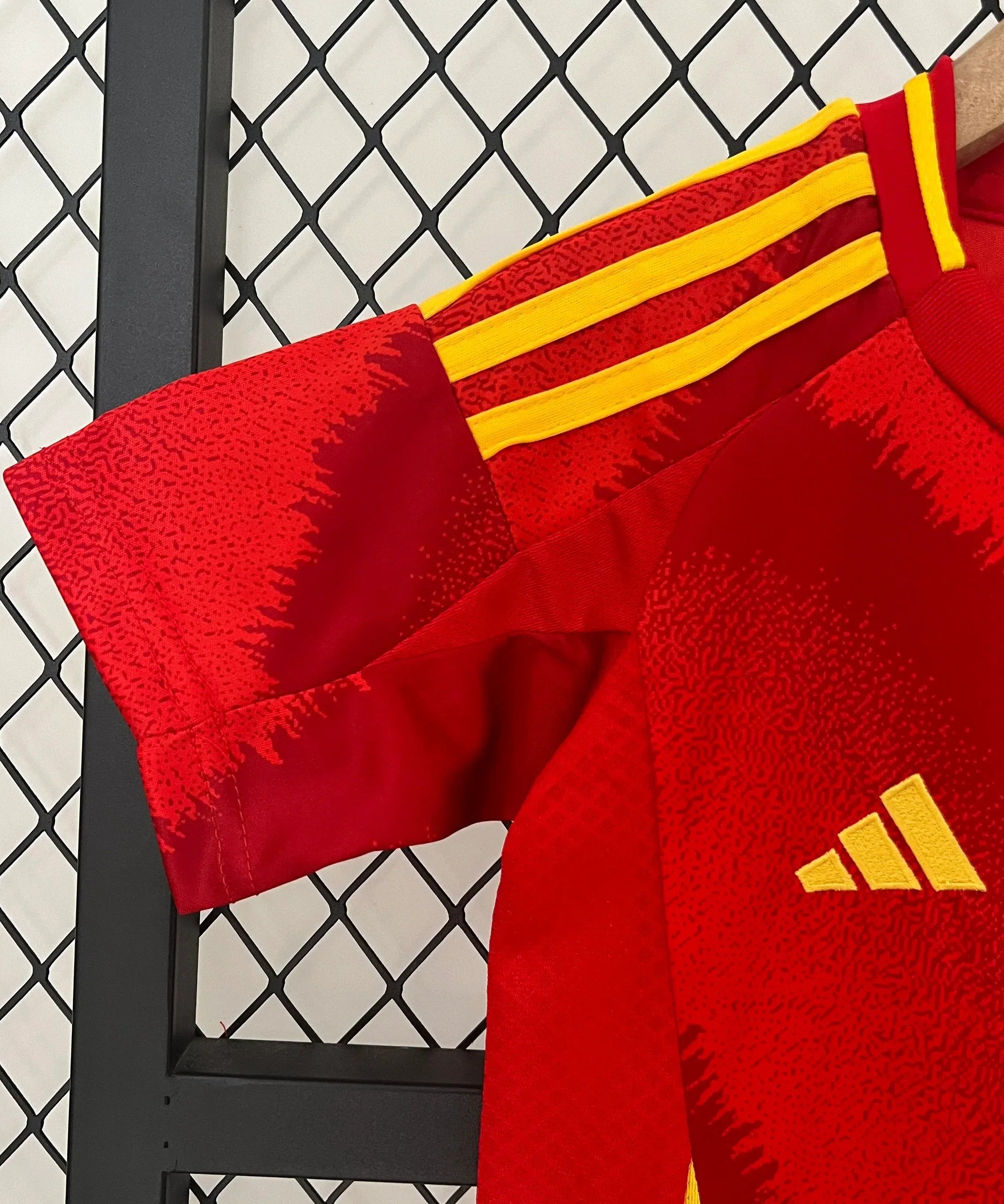 Spain 2024 Home Jersey Kids