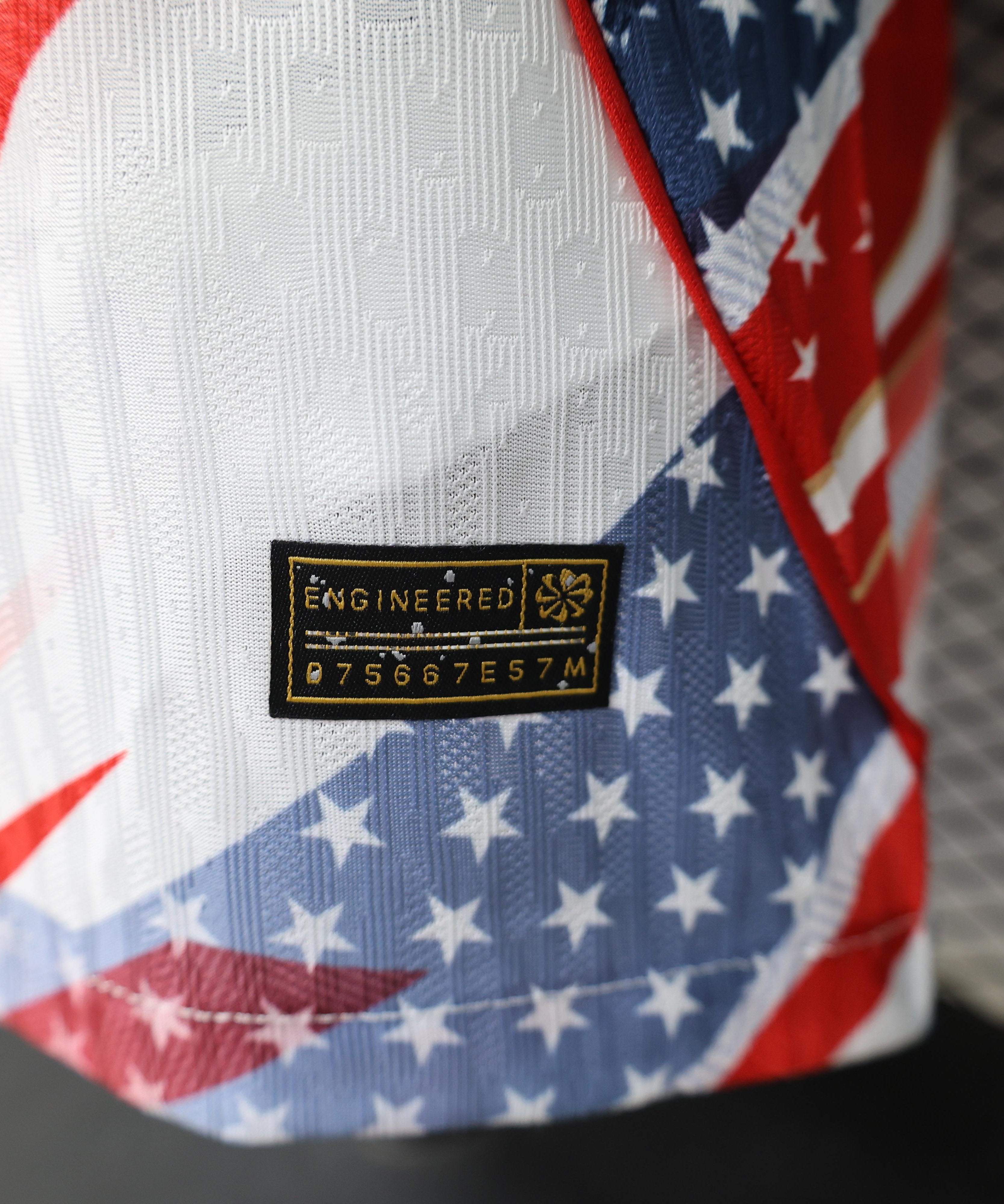 Maillot domicile édition spéciale USA 2026 imprimé drapeau américain