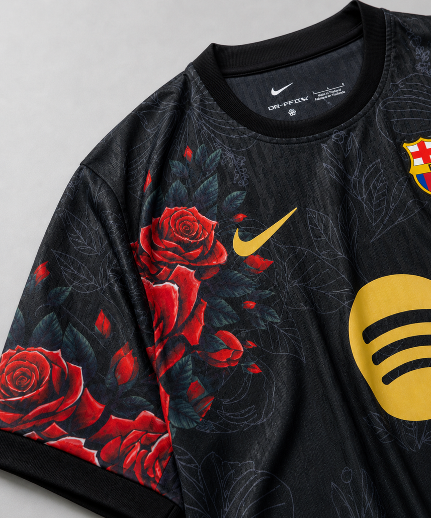 FC Barcelona " FLOWERS " Special Jersey