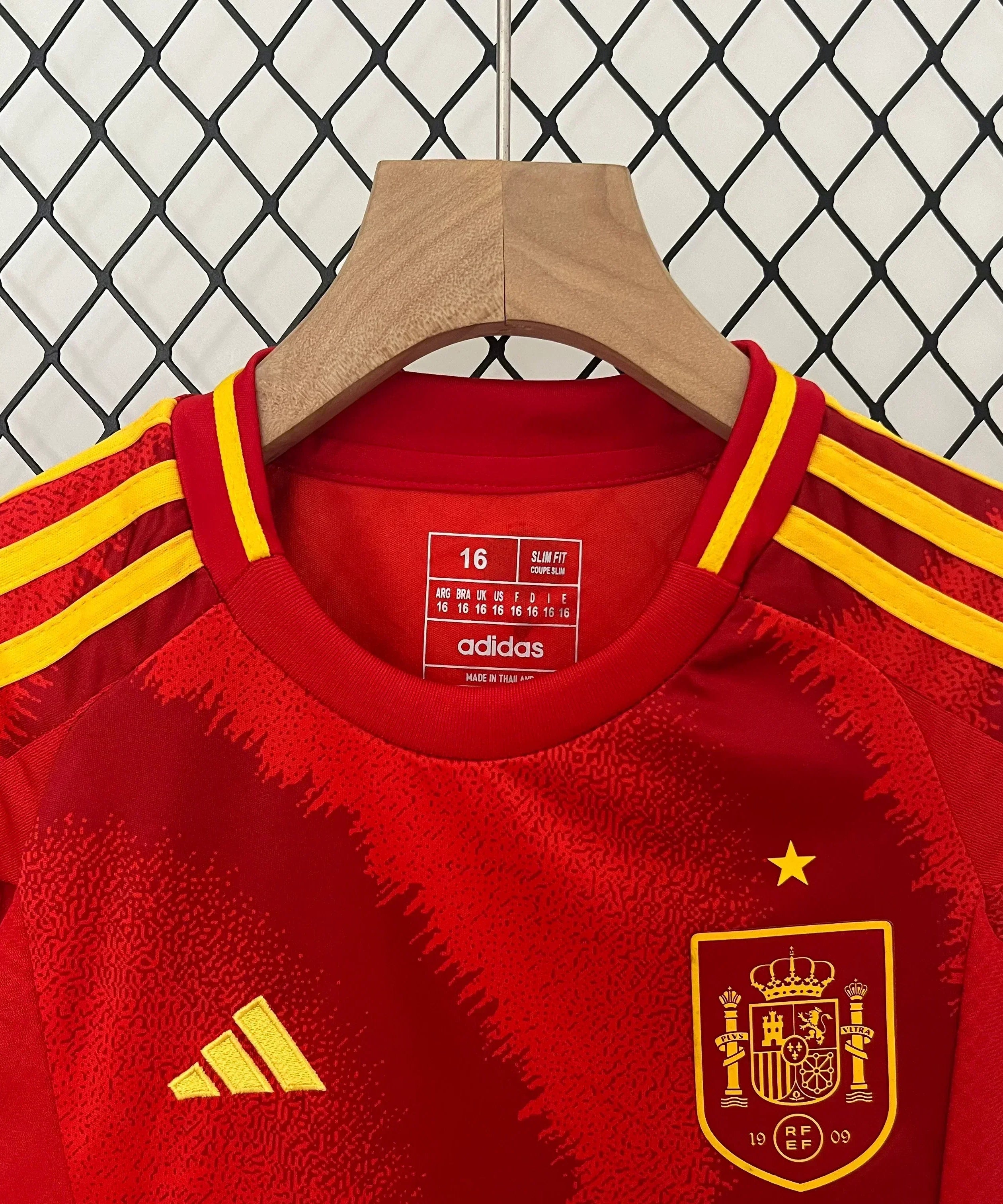 Spain 2024 Home Jersey Kids