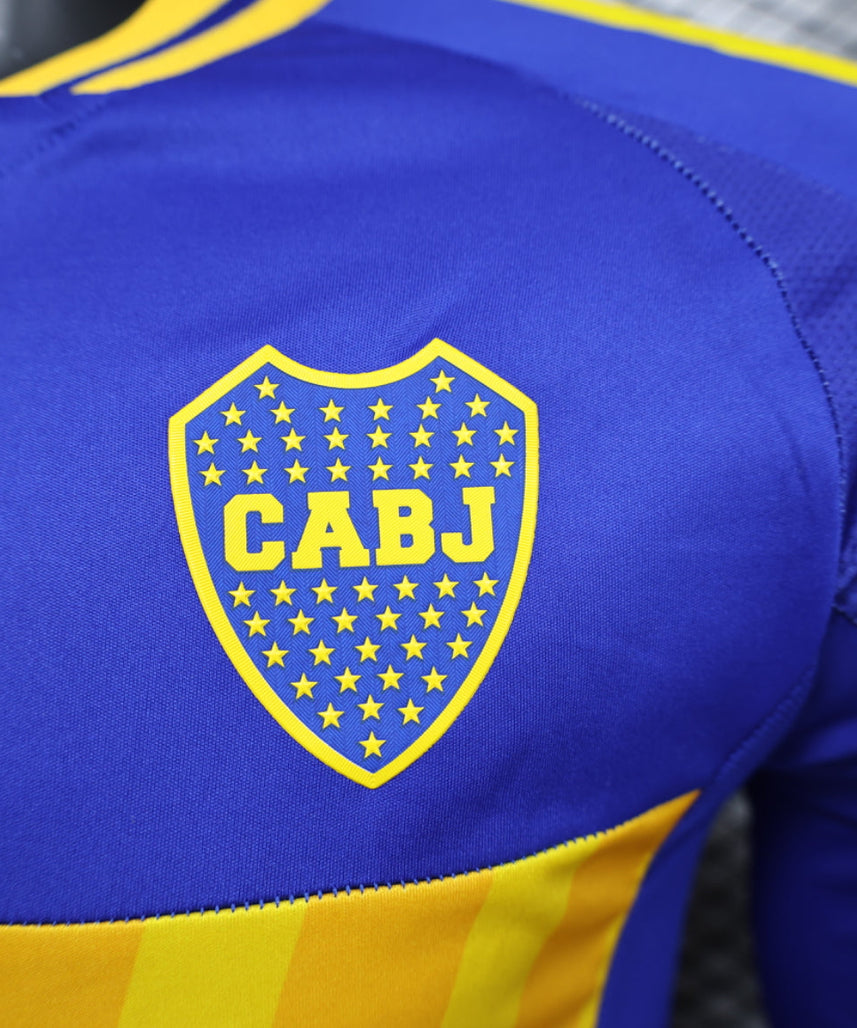 Boca Juniors 2024-2025 Home Kit Long Sleeve
