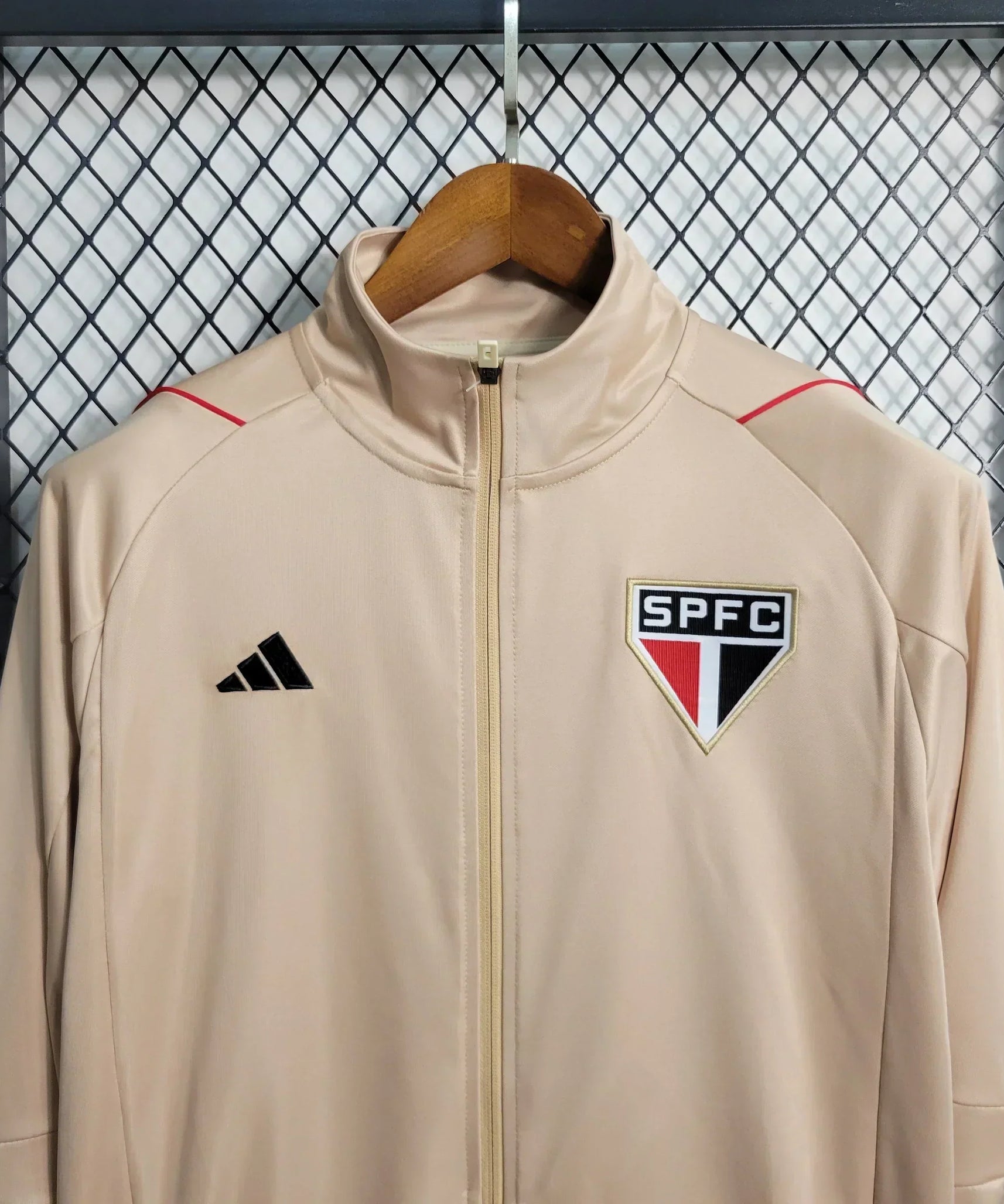São Paulo Beige Windbreaker Jacket 23/24