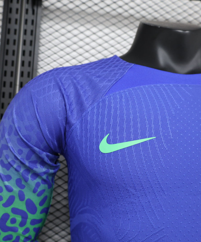 Brésil 2023-2024 Maillot Extérieur Manches Longues