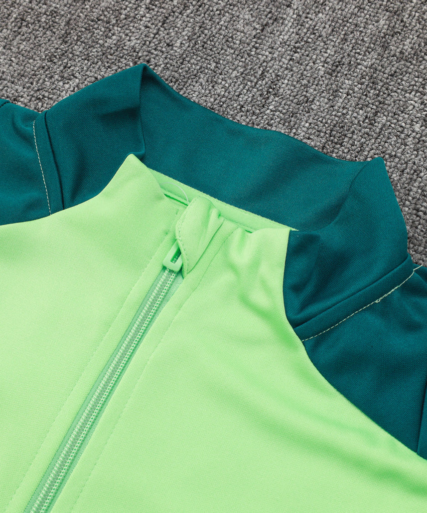 Survêtement Rouge Foncé et Vert Menthe Mexique