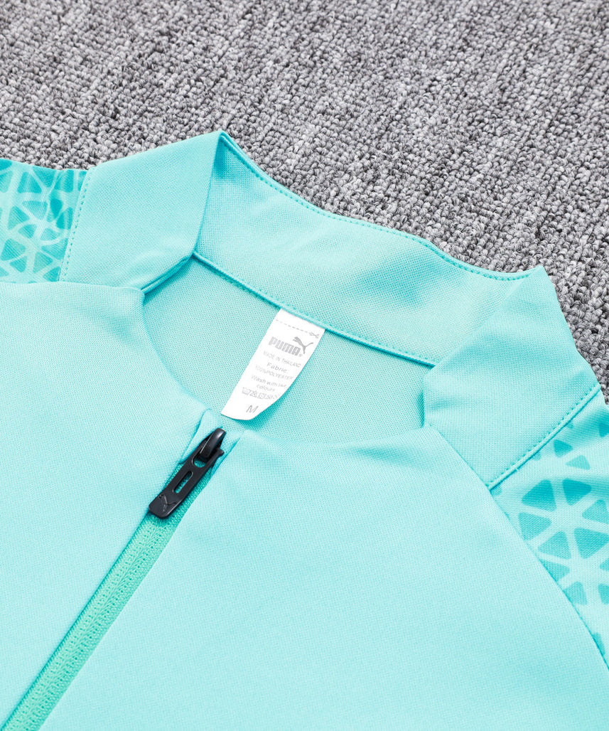 Olympique de Marseille Blue and Mint Tracksuit