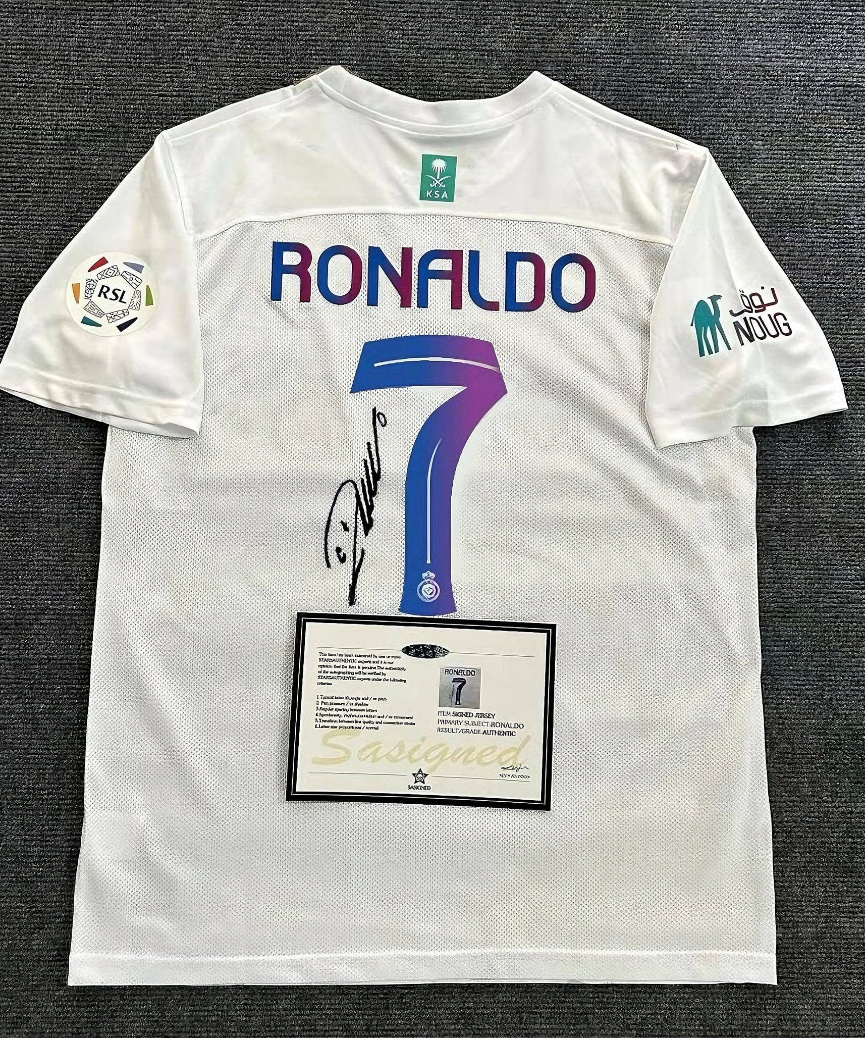 Al Nassr "Ronaldo" Signed Shirt