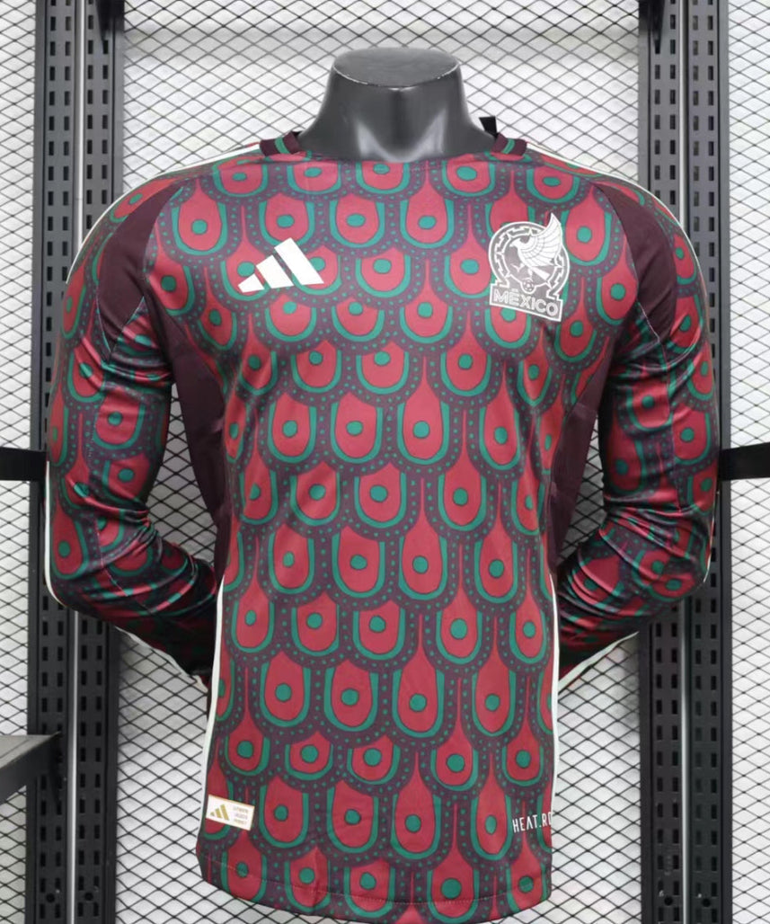 Mexico 2024-2025 Home Kit Long Sleeve