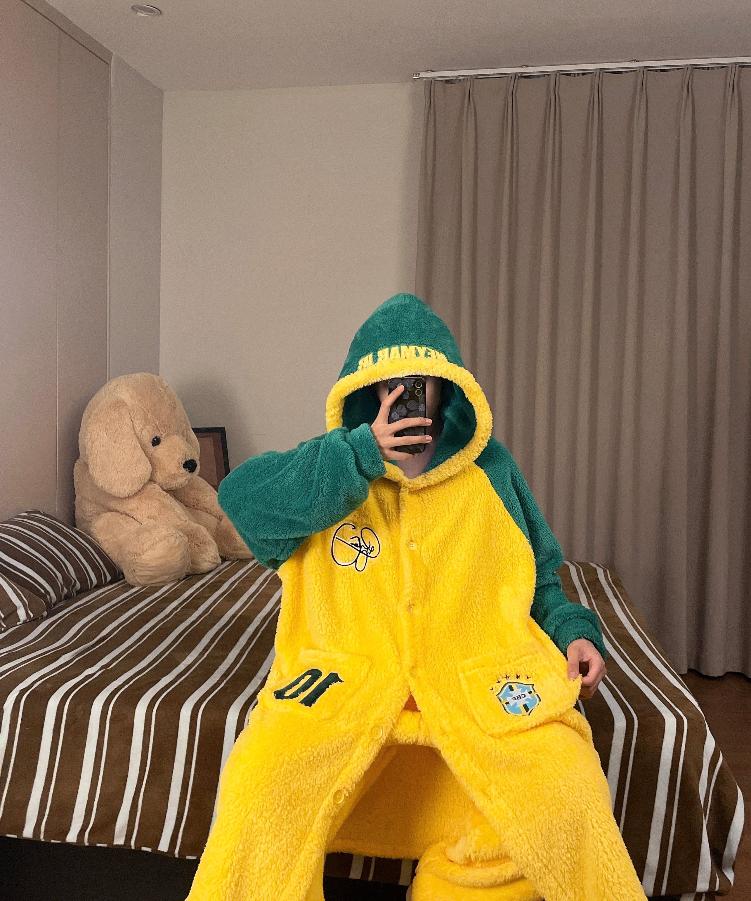 Neymar X Brésil Pyjama d'Hiver