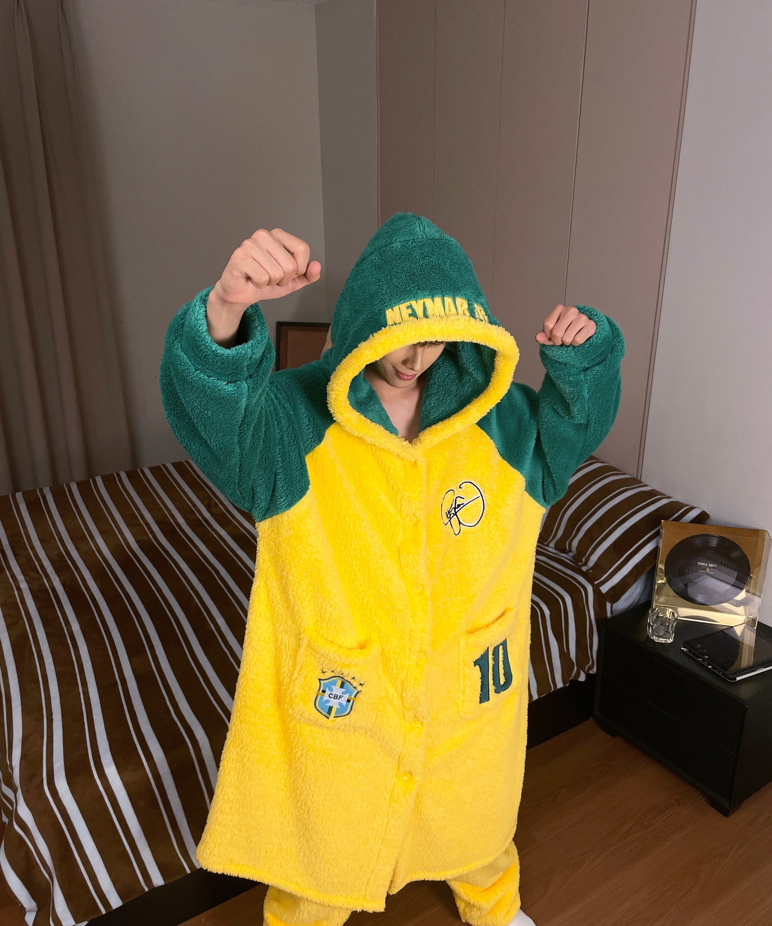 Neymar X Brésil Pyjama d'Hiver