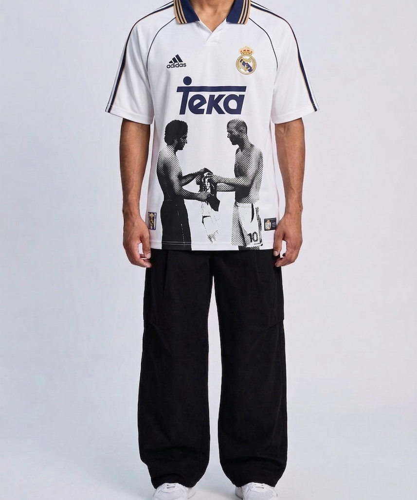 Figo & Zidane X Real Madrid White