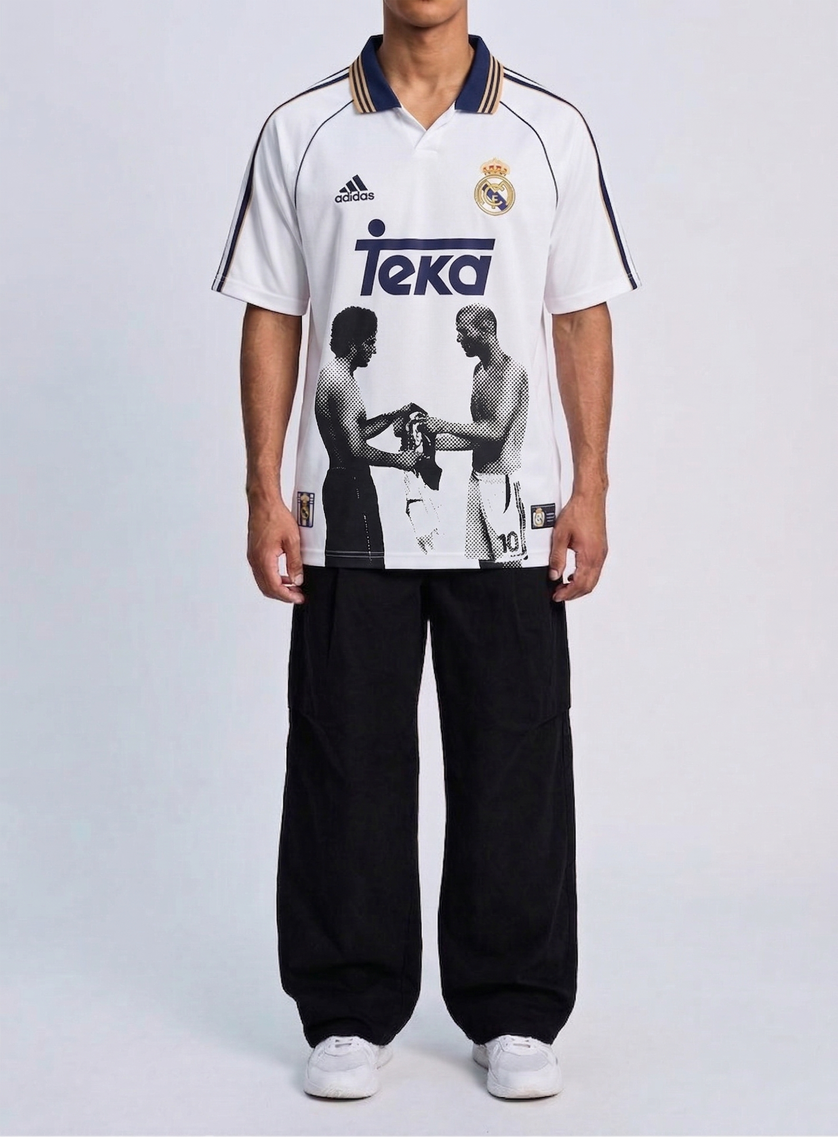 Figo & Zidane X Real Madrid White