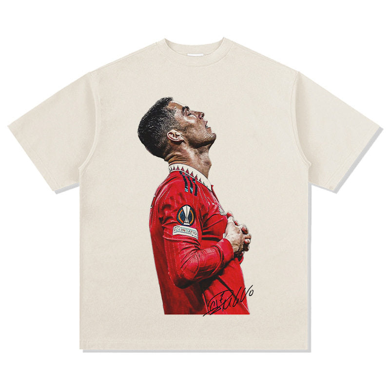 CR7 "Eyes to Heaven" gewaschenes T-Shirt