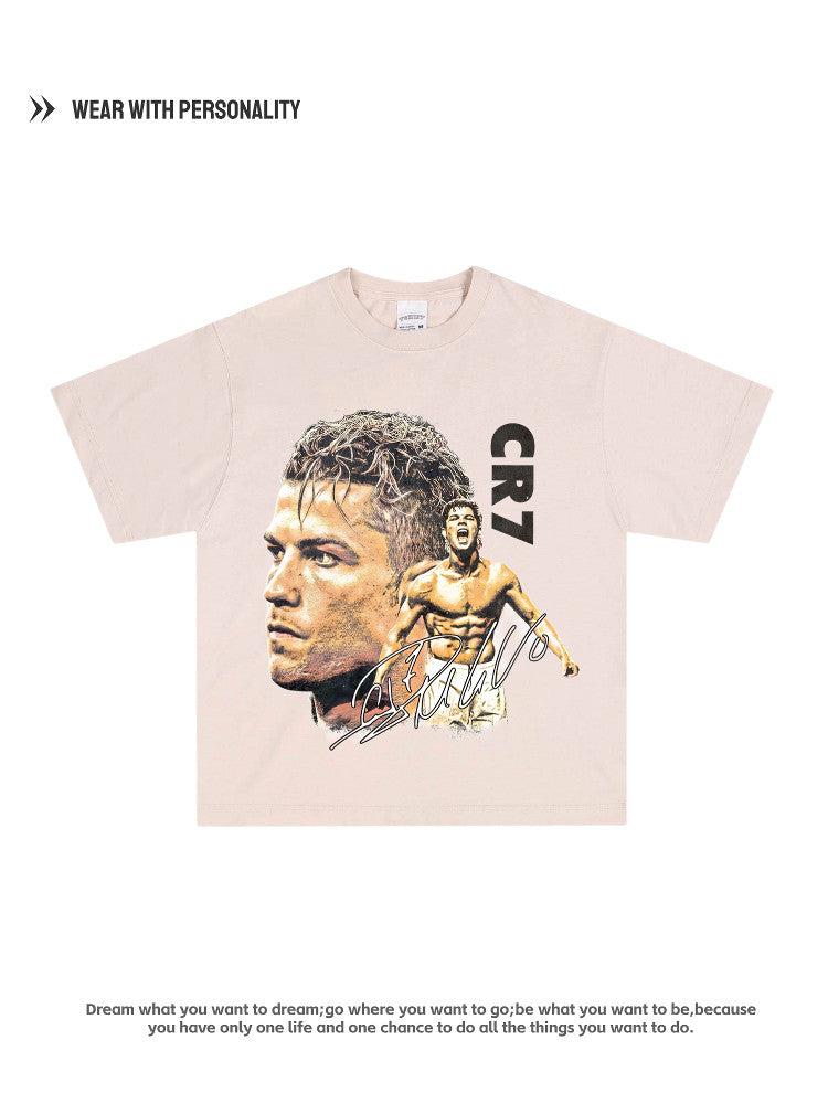 CR7 "Dream Big" Oversized Tee