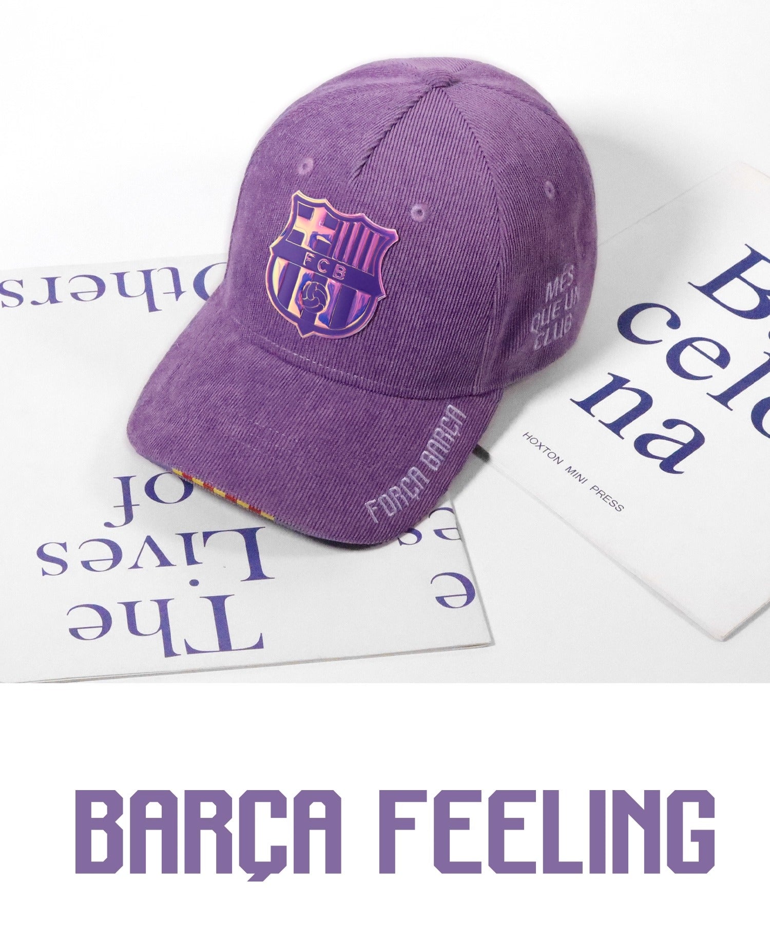 FC Barcelone Casquette Violette