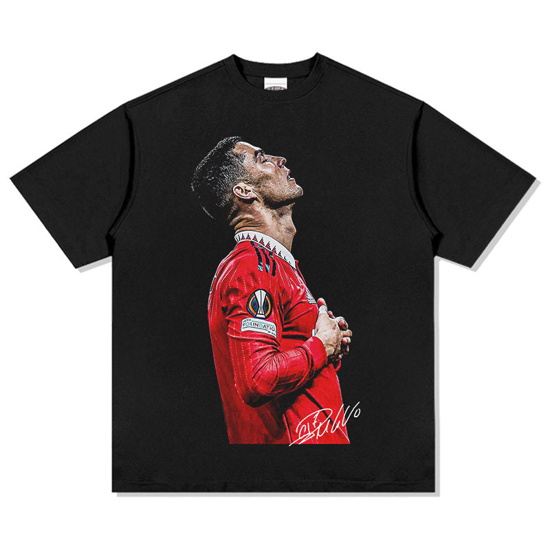 CR7 "Eyes to Heaven" gewaschenes T-Shirt