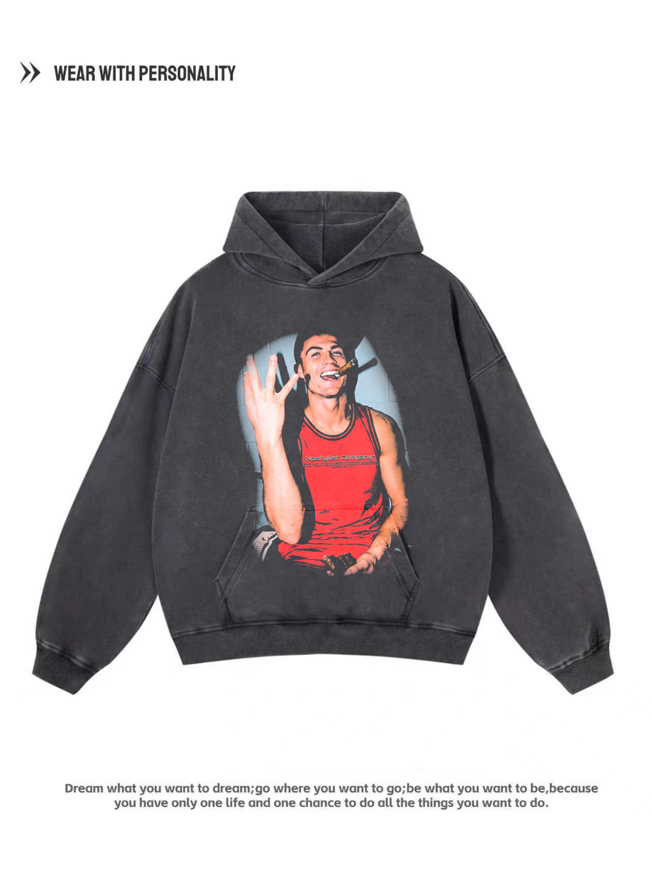 CR7 "Off Duty" Oversized Tee