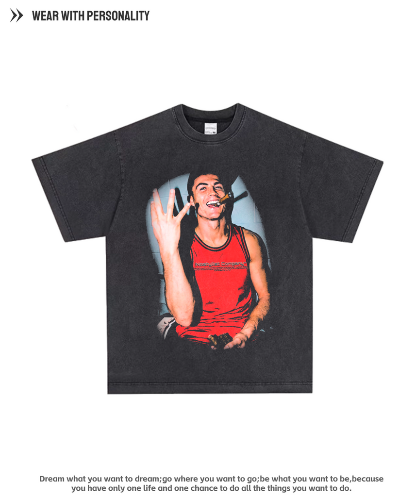 CR7 "Off Duty" Oversized Tee