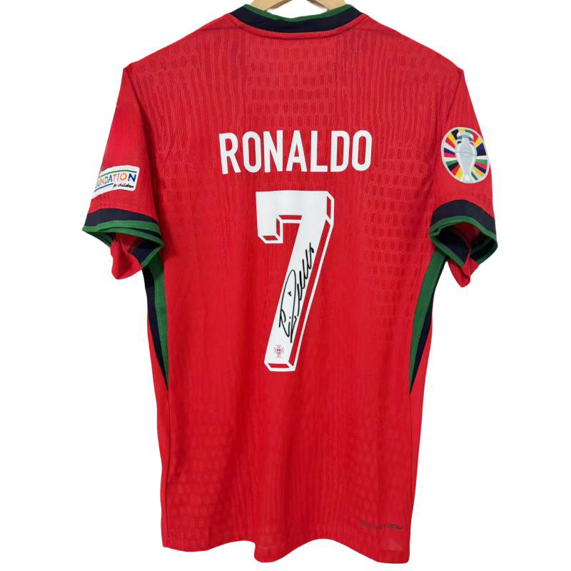 Cristiano Ronaldo 24 Portugal Maillot Signé