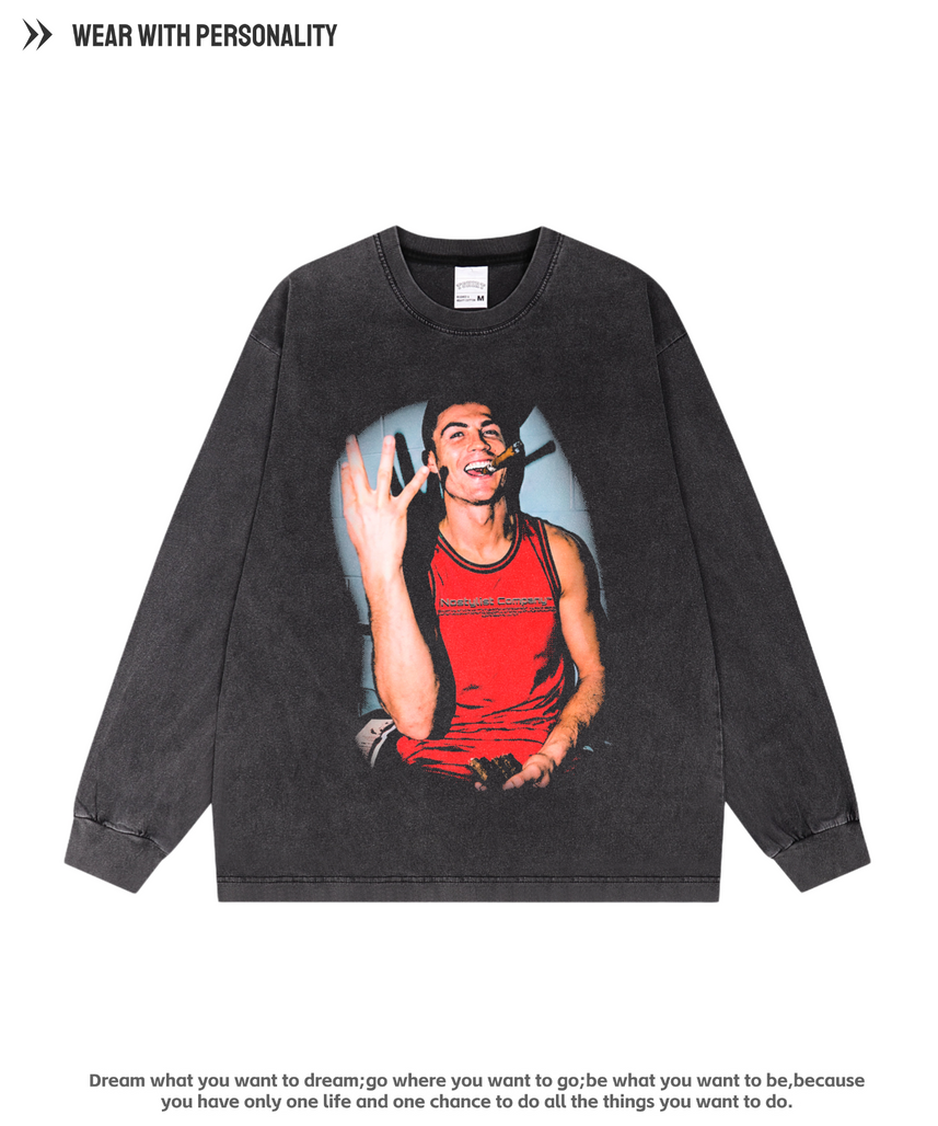 CR7 "Off Duty" Oversized Tee